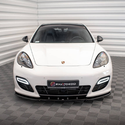 FRONT SPLITTER V.1 PORSCHE PANAMERA TURBO 970 - Car Enhancements UK