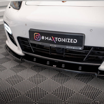 FRONT SPLITTER V.1 PORSCHE PANAMERA TURBO 970 - Car Enhancements UK
