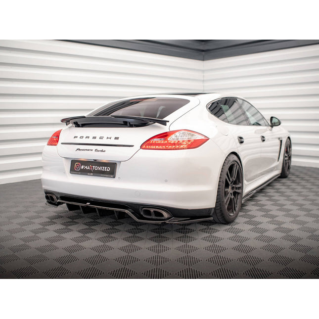 CENTRAL REAR SPLITTER (VERTICAL BARS) PORSCHE PANAMERA TURBO 970 - Car Enhancements UK