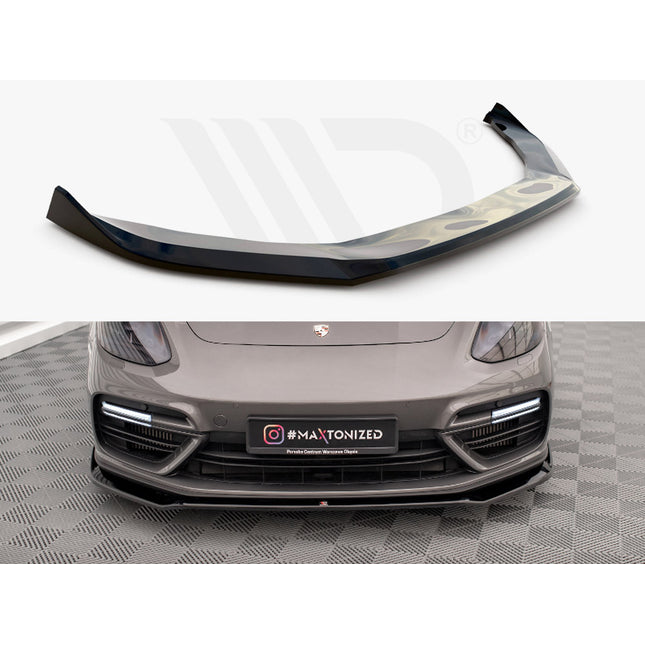 FRONT SPLITTER V.2 PORSCHE PANAMERA E-HYBRID 971 - Car Enhancements UK