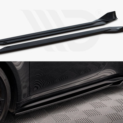 SIDE SKIRTS DIFFUSERS PORSCHE 911 TURBO S 992 - Car Enhancements UK