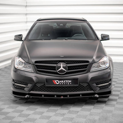 FRONT SPLITTER V.1 MERCEDES C COUPE AMG-LINE C204 - Car Enhancements UK