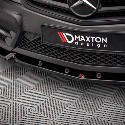 FRONT SPLITTER V.1 MERCEDES C COUPE AMG-LINE C204 - Car Enhancements UK