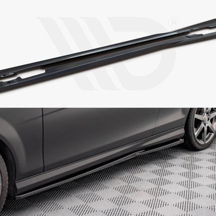 SIDE SKIRTS DIFFUSERS MERCEDES C COUPE AMG-LINE C204 - Car Enhancements UK