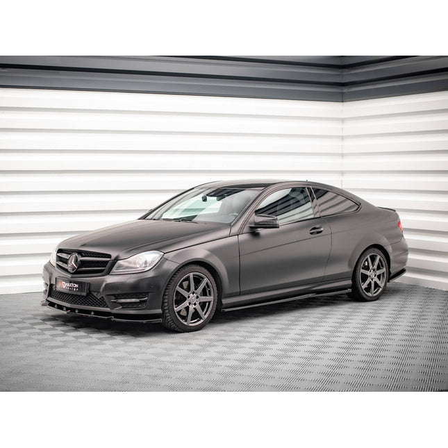 SIDE SKIRTS DIFFUSERS MERCEDES C COUPE AMG-LINE C204 - Car Enhancements UK