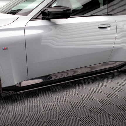 STREET PRO SIDE SKIRTS DIFFUSERS + FLAPS BMW 2 COUPE M-PACK / M240I G42 - Car Enhancements UK