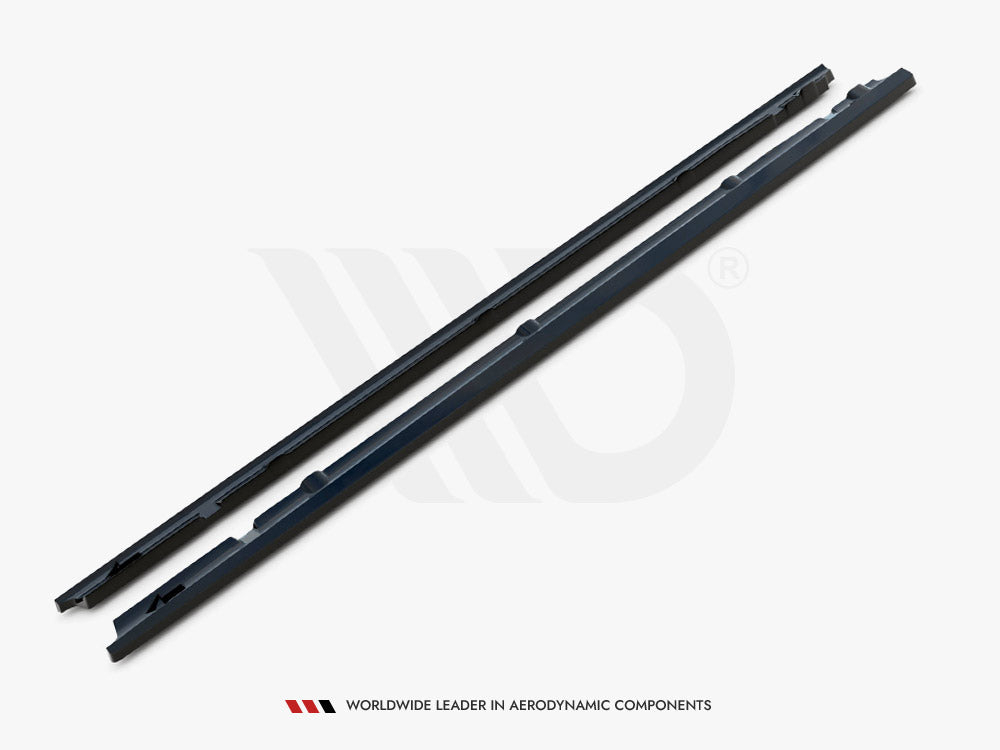 Maxton Design - Side Skirts Diffusers Mercedes Benz C-Class AMG-Line / C43  AMG Sedan W205 Facelift