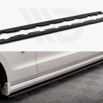 SIDE SKIRTS DIFFUSERS FORD MUSTANG MK5 FACELIFT - Car Enhancements UK