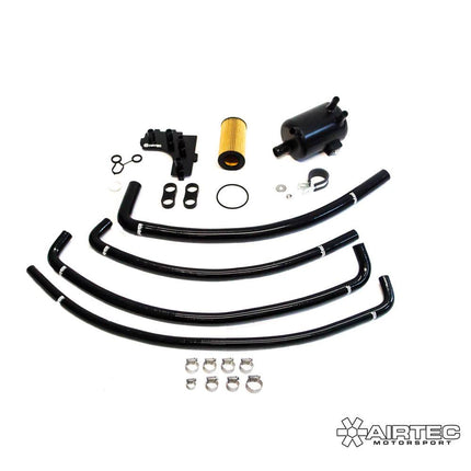 AIRTEC MOTORSPORT COMPLETE OIL BREATHER KIT FOR FOCUS MK2 ST & RS - Car Enhancements UK