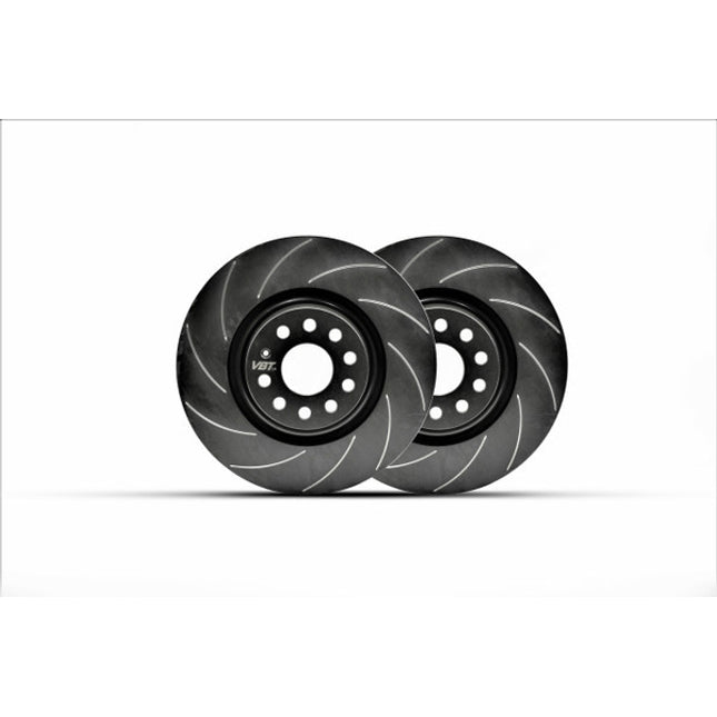 VBT Grooved 265x11mm Rear Brake Discs (5433759055G) (Ford Focus MK2) - Car Enhancements UK