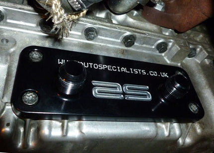 AIRTEC Motorsport Remote Oil Cooler Adaptor Plate for Mk2 Focus ST/RS - Car Enhancements UK