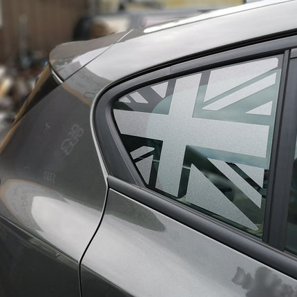 MK4 Focus Union Jack Rear Window Decals (Pair) - Car Enhancements UK