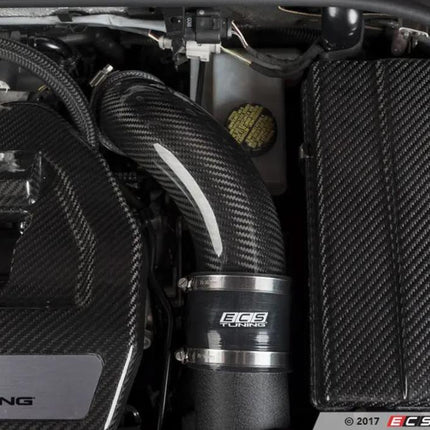 Black Carbon Fiber Turbo Inlet Pipe Kit - Car Enhancements UK