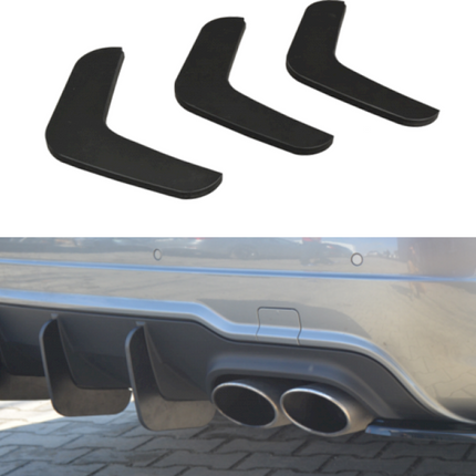 REAR DIFFUSER V.2 MERCEDES C W204 AMG-LINE (FACELIFT) (2011-2014) - Car Enhancements UK