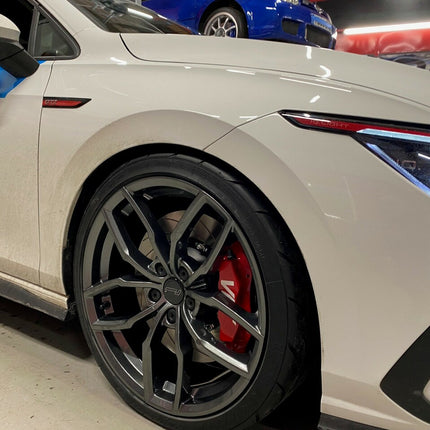 Front Brake Kit 4 Piston Brembo Calipers with 362x32mm 2-Piece Discs (BK0003) (Audi A3 8P 2003-2012) - Car Enhancements UK