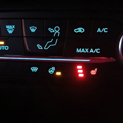 Fiesta Mk8 3 Piece Interior Dress Up Gel Kit - Car Enhancements UK