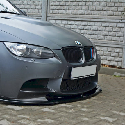 FRONT SPLITTER BMW M3 E92 / E93 (PREFACE MODEL FITS M PERFORMANCE SPLITTERS) - Car Enhancements UK