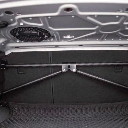 RacingLine Carbon Fibre Rear Body Brace for Audi A3/S3/RS3 (8V) Saloon/Sedan - Car Enhancements UK