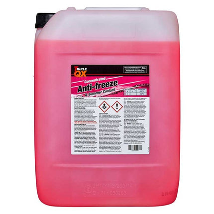 TRIPLE QX Red (Concentrate) Antifreeze/Coolant - Car Enhancements UK