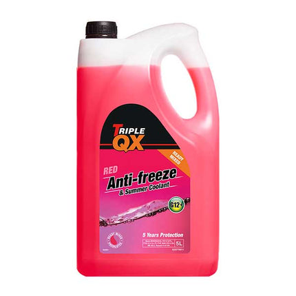 TRIPLE QX Red (Ready Mixed) Antifreeze/Coolant - Car Enhancements UK