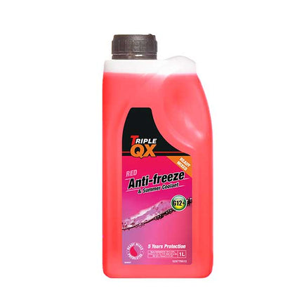 TRIPLE QX Red (Ready Mixed) Antifreeze/Coolant - Car Enhancements UK