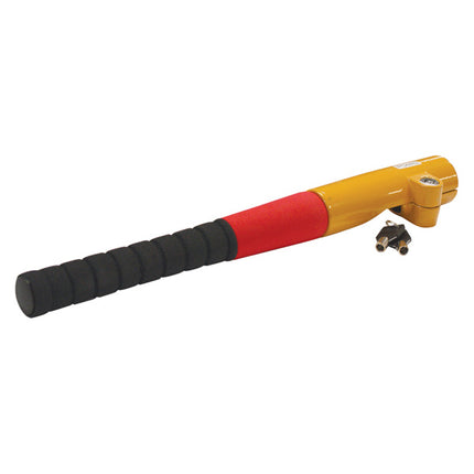Streetwize Baseball Bat Steering Wheel Lock - Yellow - Car Enhancements UK