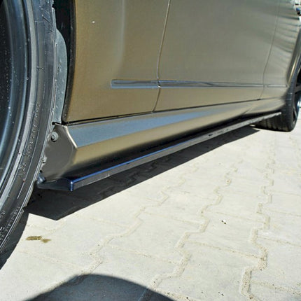 SIDE SKIRTS DIFFUSERS MERCEDES S-CLASS W221 AMG LWB - Car Enhancements UK