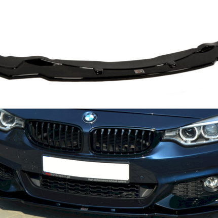 FRONT SPLITTER V.1 BMW 4 F32 M-SPORT (2013-2016) - Car Enhancements UK