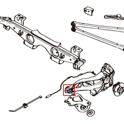 Hard Race - MINI REAR TRAILING ARM BUSHING PILLOWBALL 2PCS/SET - Car Enhancements UK