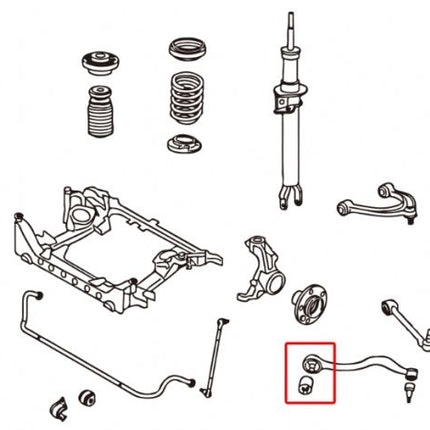 BMW 5 SERIES'10 F10 FRONT UPPER ARM BUSHING HARDEN RUBBER 2PCS - Car Enhancements UK