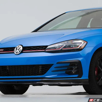 ECS Tuning Carbon Fibre Front Lip Spoiler - Golf Mk7.5 GTI - Car Enhancements UK