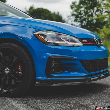 ECS Tuning Carbon Fibre Front Lip Spoiler - Golf Mk7.5 GTI - Car Enhancements UK