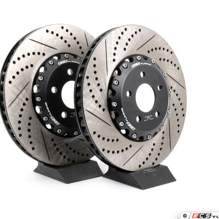 Front 2-Piece Brake Rotors - Pair (345x30) - Car Enhancements UK