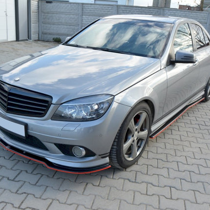 SIDE SKIRTS DIFFUSERS MERCEDES C W204 AMG-LINE (PREFACE) - Car Enhancements UK