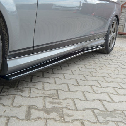 SIDE SKIRTS DIFFUSERS MERCEDES C W204 AMG-LINE (PREFACE) - Car Enhancements UK