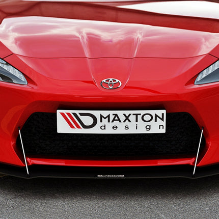 FRONT RACING SPLITTER TOYOTA GT86 (WITH WINGS) (2012-2016) - Car Enhancements UK
