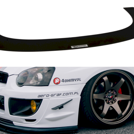 FRONT RACING SPLITTER SUBARU IMPREZA WRX STI (BLOBEYE) - Car Enhancements UK