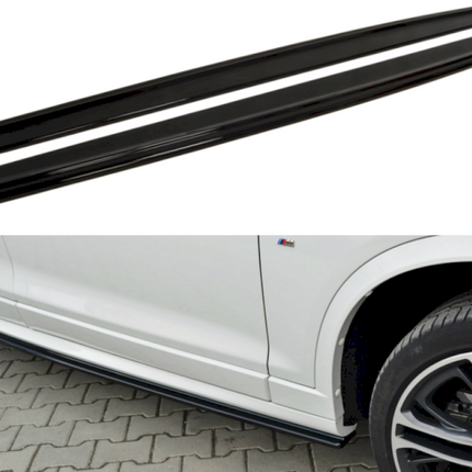 SIDE SKIRTS DIFFUSERS BMW X4 M-PACK - Car Enhancements UK