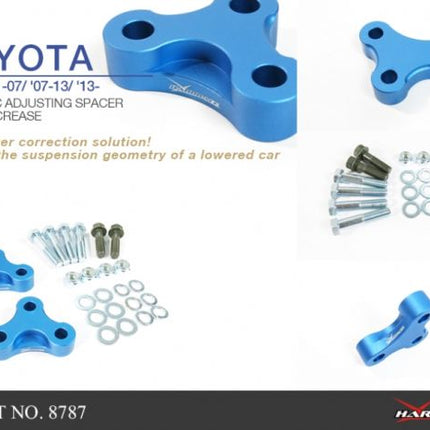 HardRace - FRONT RC ADJUSTING SPACER - TOYOTA GR YARIS '20- - Car Enhancements UK