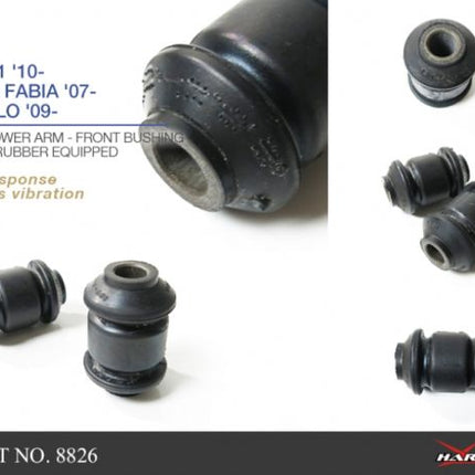 8826 A1/FABIA/POLO 09+ FRONT LOWER ARM FRONT BUSH RUBBER - Car Enhancements UK