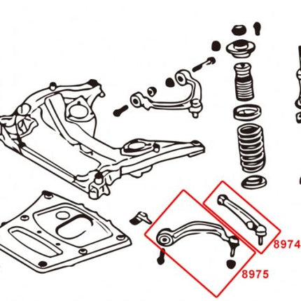8975 BMW 6'S 10- F12/F13/F10/F11 CONTROL ARM - Car Enhancements UK