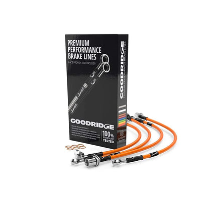 Goodridge - BRAKE HOSE KIT FOR VOLKSWAGEN PASSAT B8 (3G2,CB2) 1.4 TSI 110KW/150HP 11.14- - Car Enhancements UK