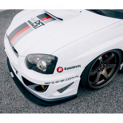FRONT RACING SPLITTER SUBARU IMPREZA WRX STI (BLOBEYE) - Car Enhancements UK