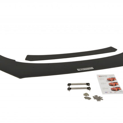 FRONT RACING SPLITTER VW POLO MK5 GTI FACELIFT (WITH WINGS) (2015-2017) - Car Enhancements UK