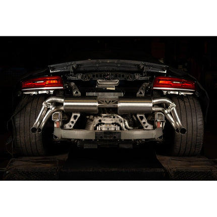 Audi R8 5.2 V10 Gen 1 (Facelift) (13-15) Valved Cat Back Performance Exhaust - Car Enhancements UK