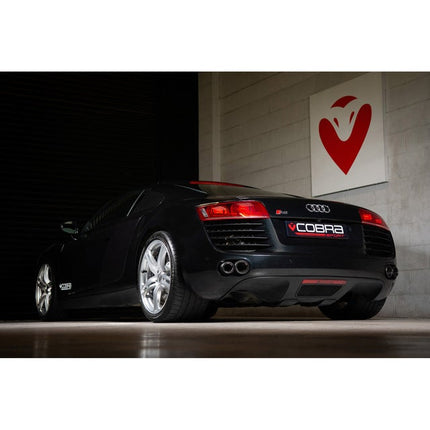 Audi R8 4.2 V8 Carbon Fibre Exhaust Tip Set - TP112 Tailpipe - Car Enhancements UK