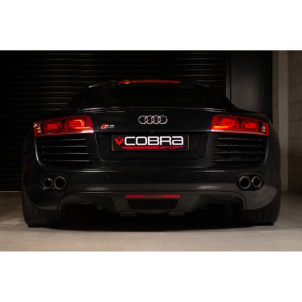 Audi R8 4.2 V8 Carbon Fibre Exhaust Tip Set - TP112 Tailpipe - Car Enhancements UK
