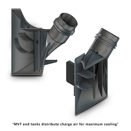 Direnza - BMW 1 Series F20 M135i / 2 Series F22 M235i 3.0L N55 12-18 - MVT Front Mount Intercooler Core - Car Enhancements UK