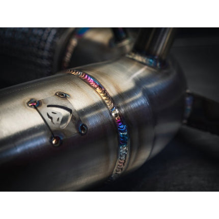 BMW M135i (F40) Front Downpipe Sports Cat / De-Cat To Standard Fitment Performance Exhaust - Car Enhancements UK