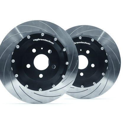 Rear 2-Piece 356x22mm Discs (for use with our DI0019 Kit)  (Audi RS3 8V) - Car Enhancements UK